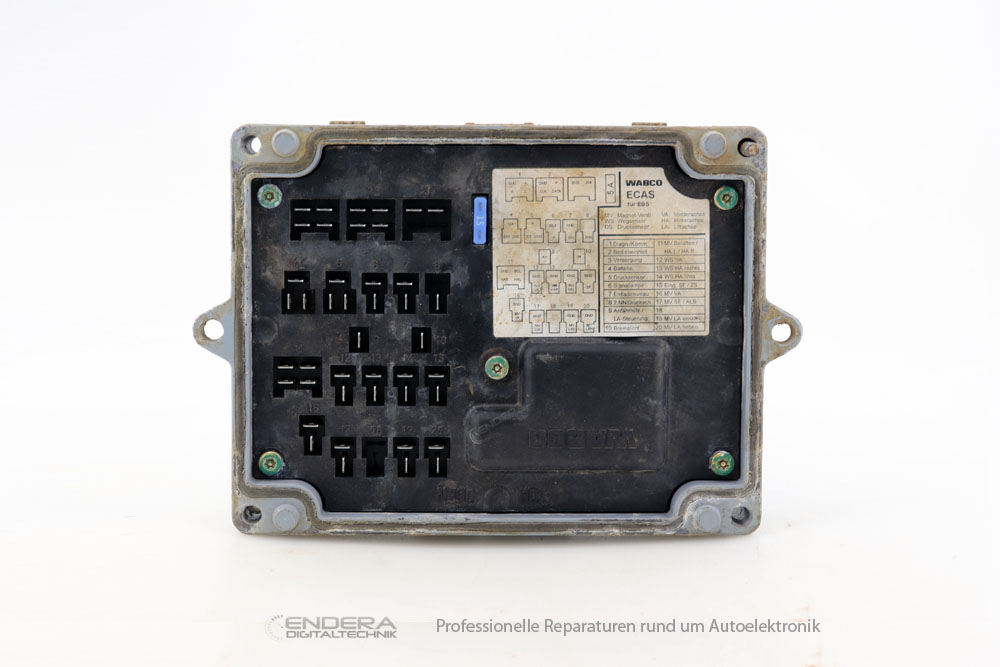 Wabco ECAS Steuergerät Reparatur Schmitz Cargobull